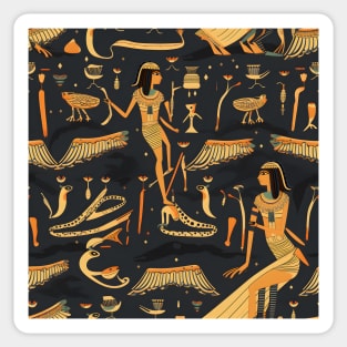 Ancient Egyptian Pattern 17 Sticker